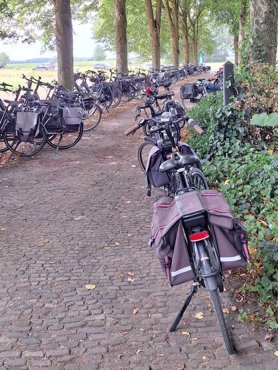 Drukte bij Meendering