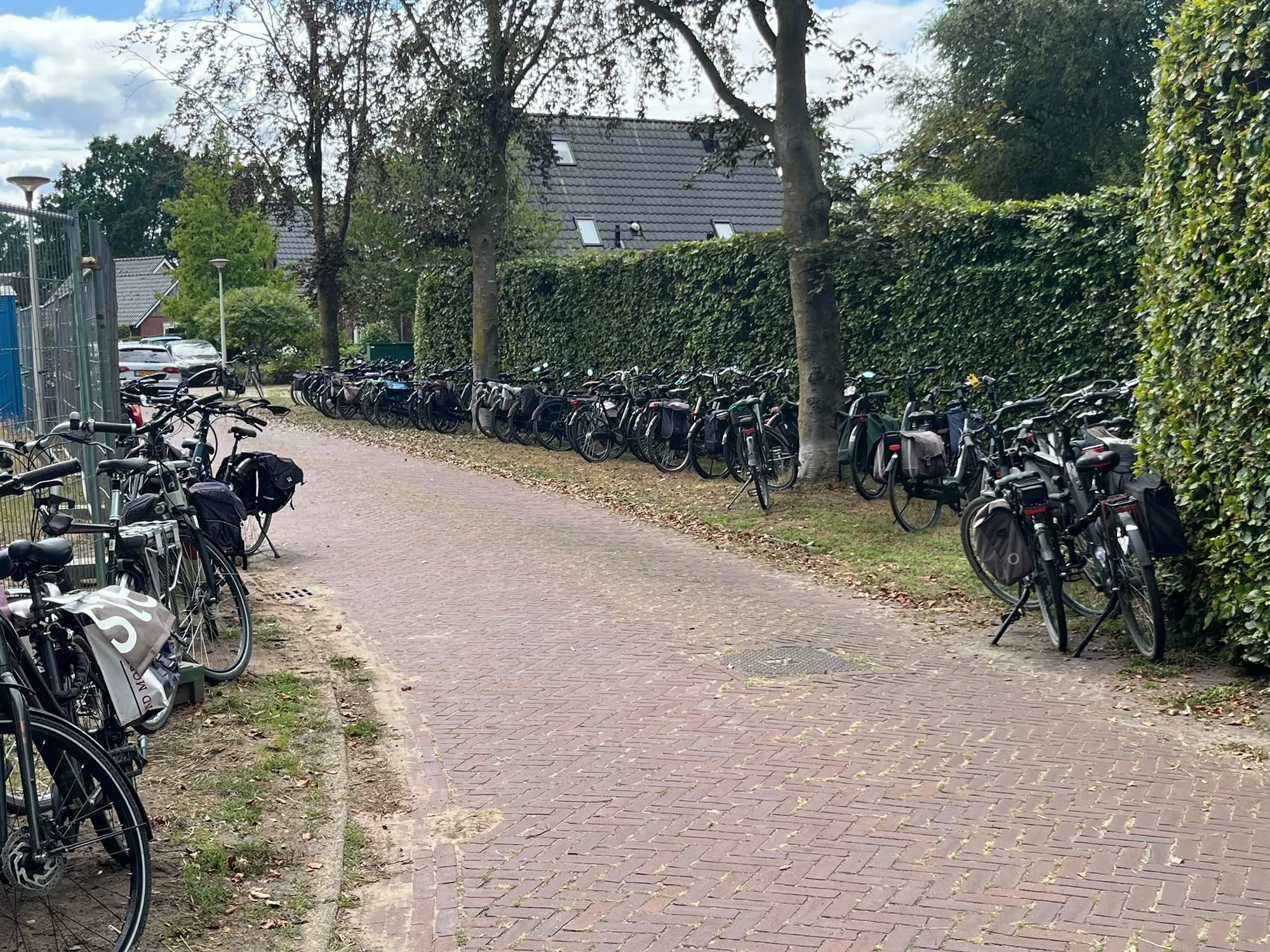 Drukte bij Sliekhuus