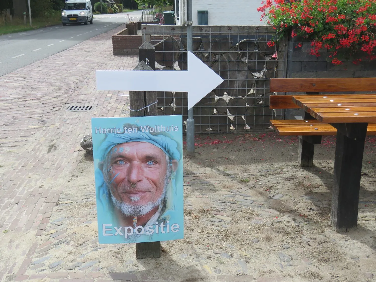 Harry ten Wolthuis op de Hegeman